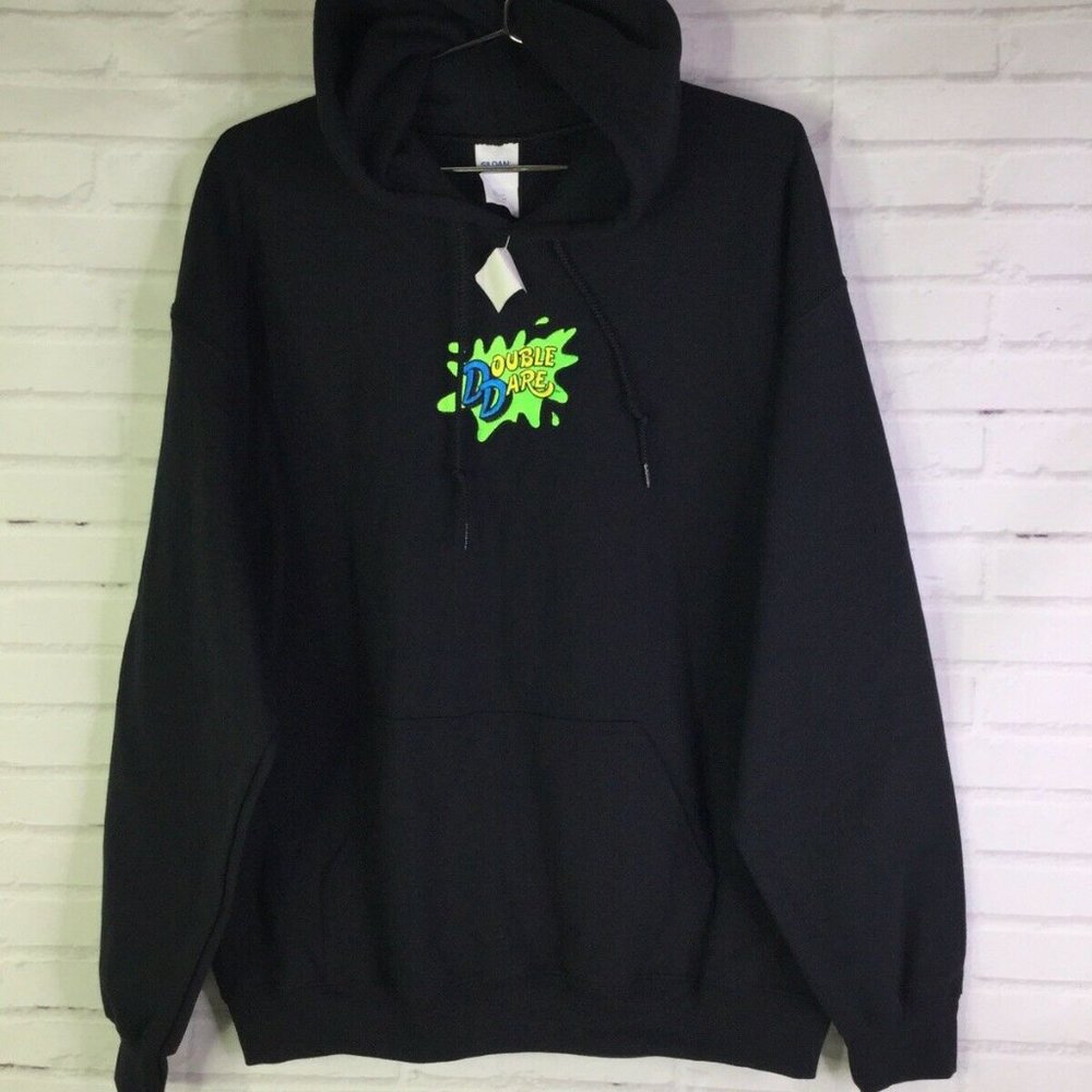 Nickelodeon Double Dare Embroidered Logo Hoodie